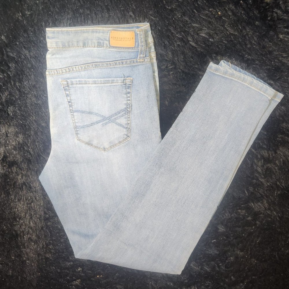 Aeropostale ladie's skinny jeans/jeggings, 32" waist